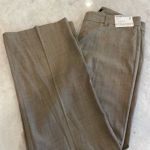 New York and Company straight trouser petite 2 with tags